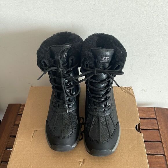 UGG Adirondack III Boot Black USA Women Size 6/UK 4/EU37(MSRP$250) - Picture 5 of 14